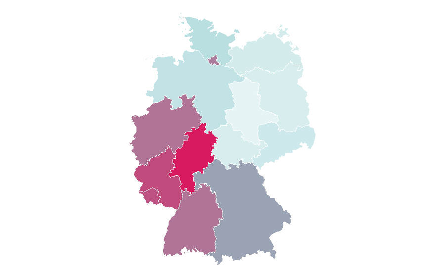 Affinité par région — Champagne, Allemagne