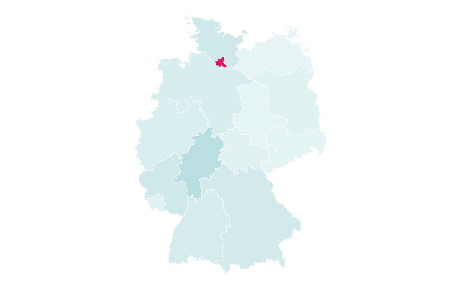 Affinity by region — Channel 4, Germany
