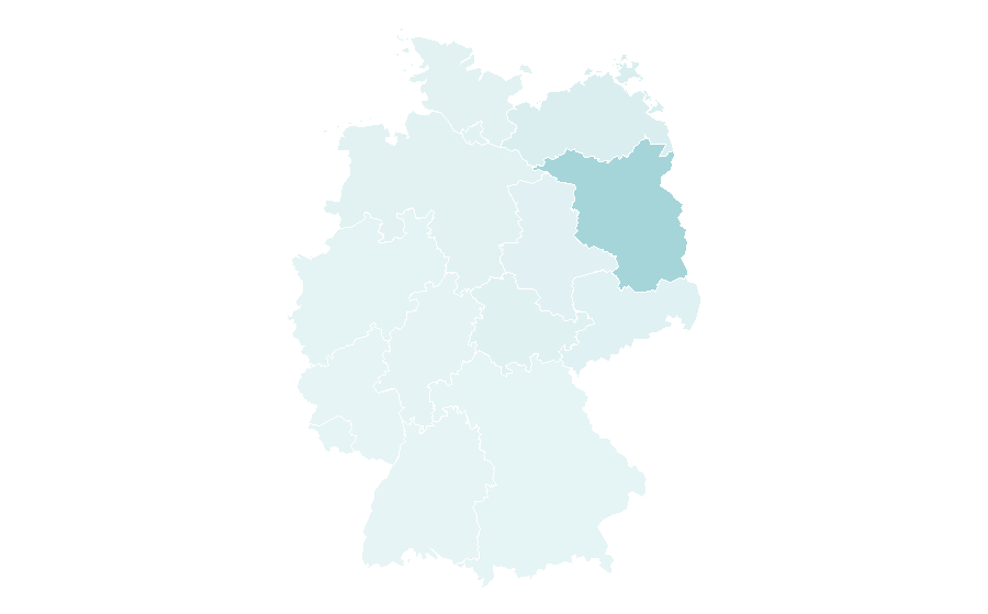 Affinity by region — Charité, Germany