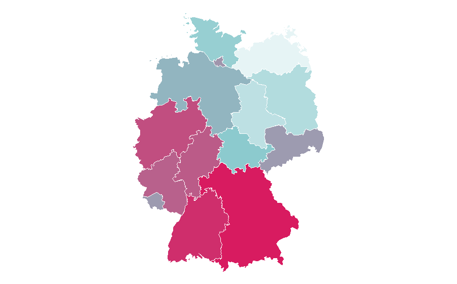 Affinity by region — Charles Leclerc, Germany