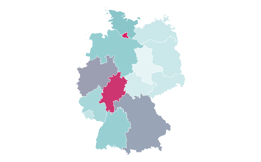Affinity by region — Charles Tyrwhitt, Germany