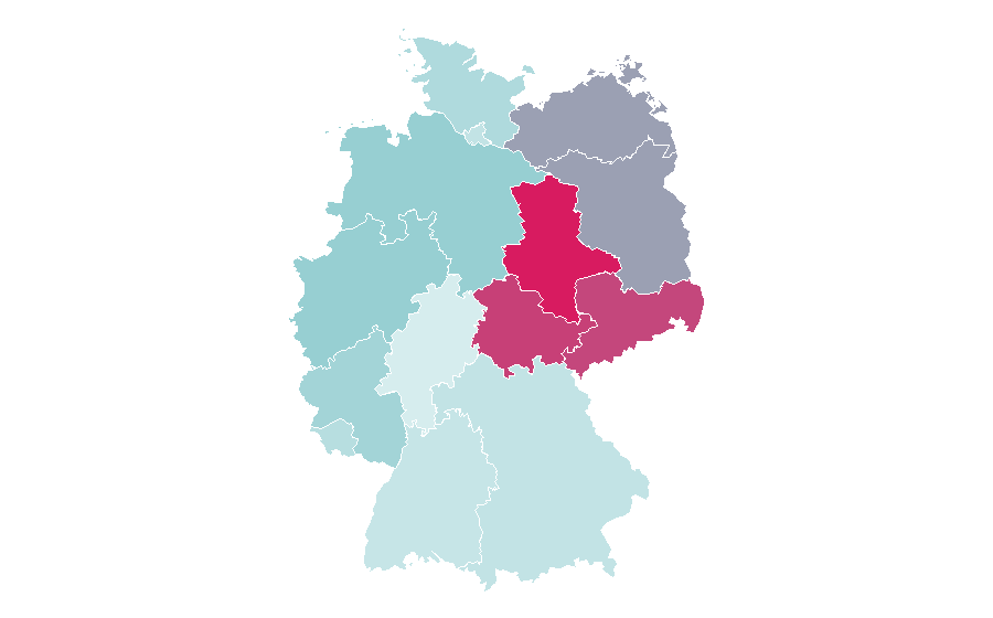 Affinity by region — Charlie and the Chocolate Factory, Germany