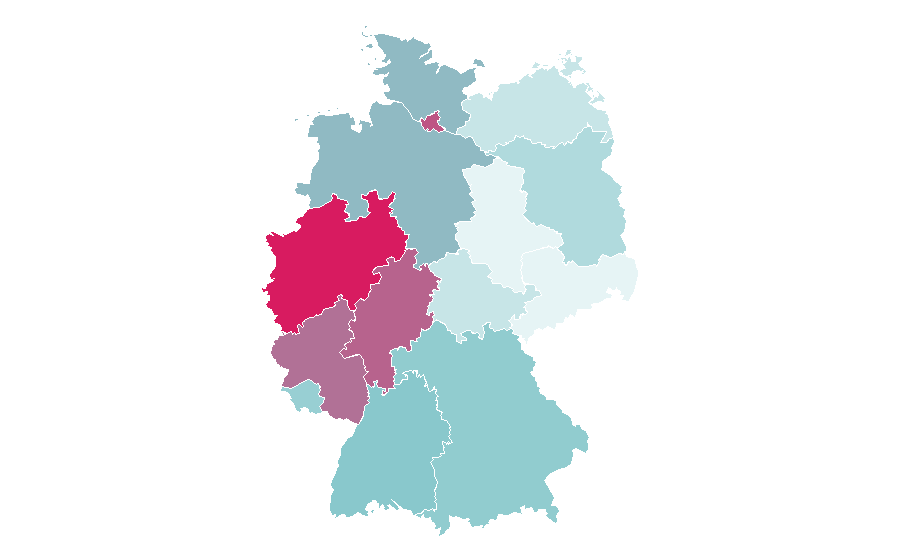 Affinity by region — Charlie Brown, Germany