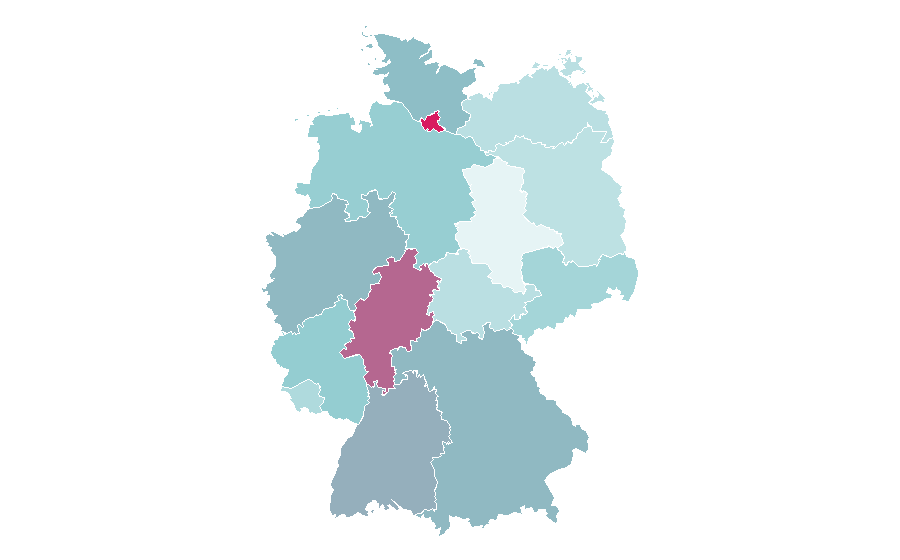 Affinity by region — Charlie Puth, Germany