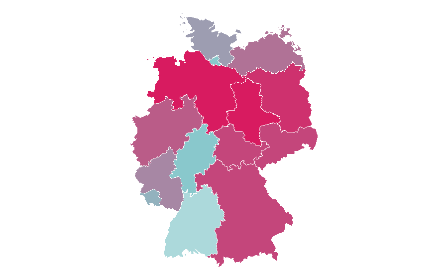 Affinity by region — Charlie Sheen, Germany