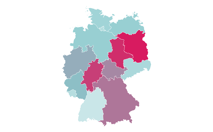 Affinité par région — Charlize Theron, Allemagne
