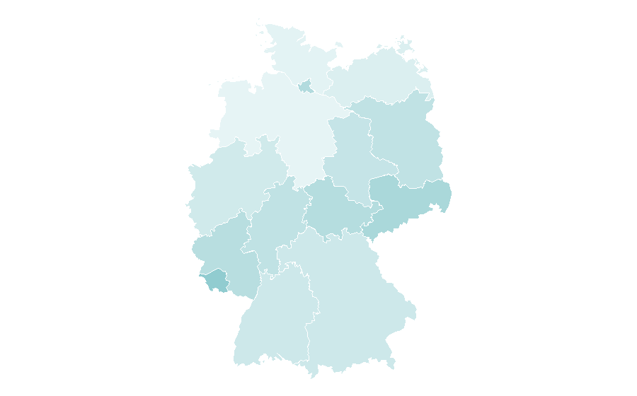 Affinity by region — Charlotte Gainsbourg, Germany