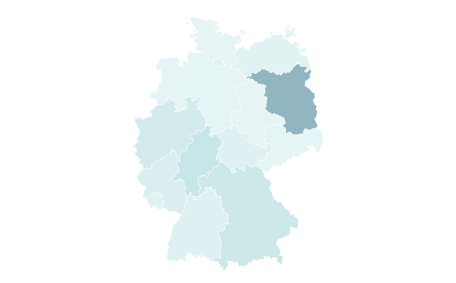 Affinity by region — Charlotte, North Carolina, Germany