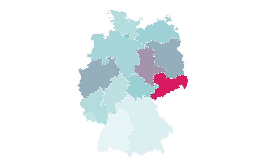 Affinity by region — Charlton Athletic F.C., Germany