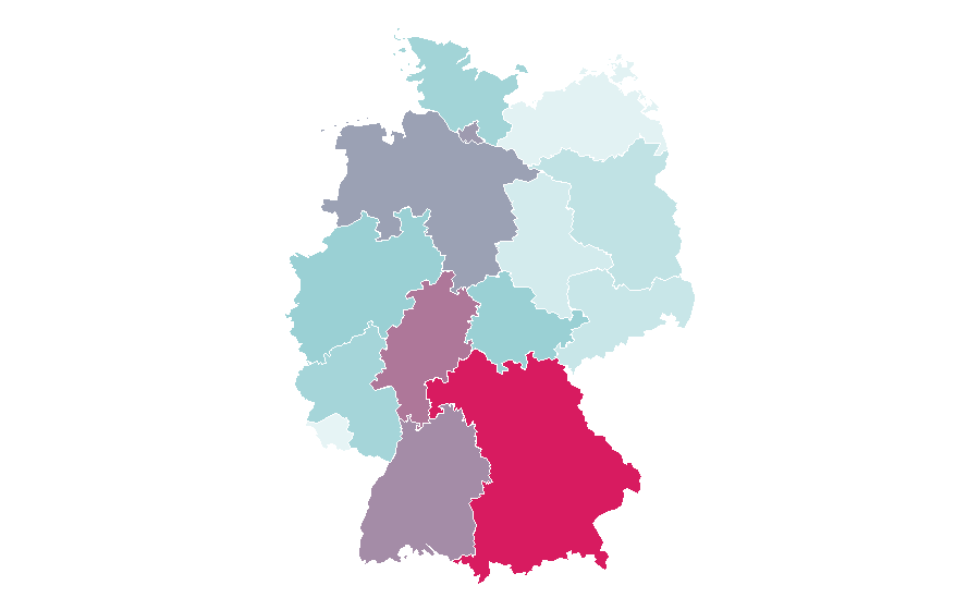 Affinity by region — Cheers, Germany