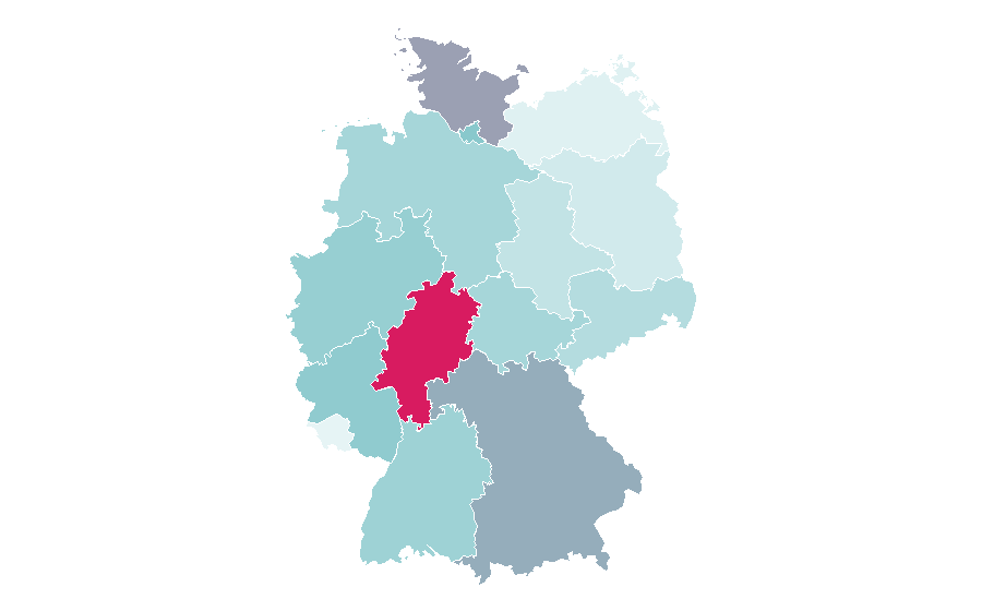 Affinità per regione — Chef, Germania