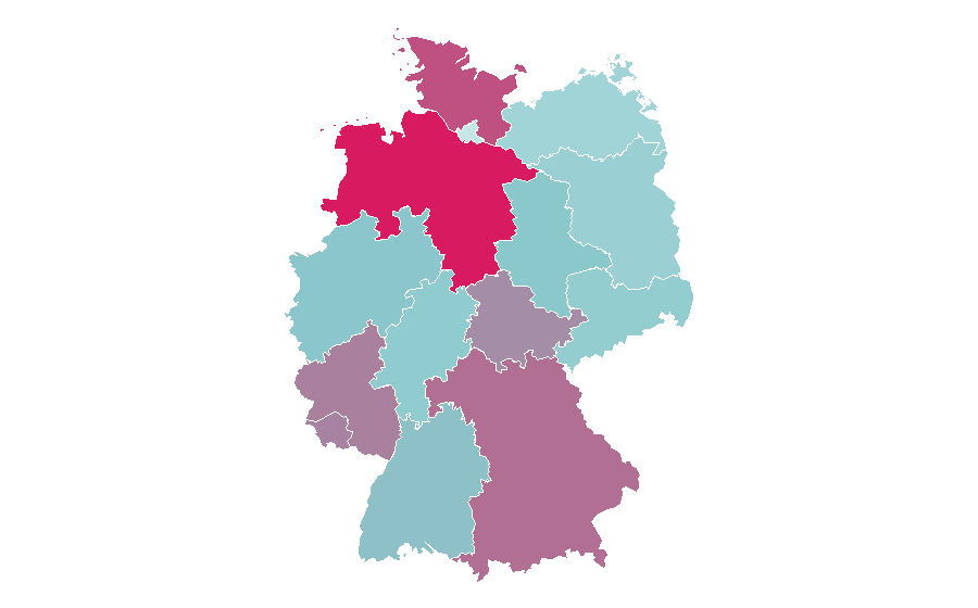 Affinity by region — Chef (South Park), Germany
