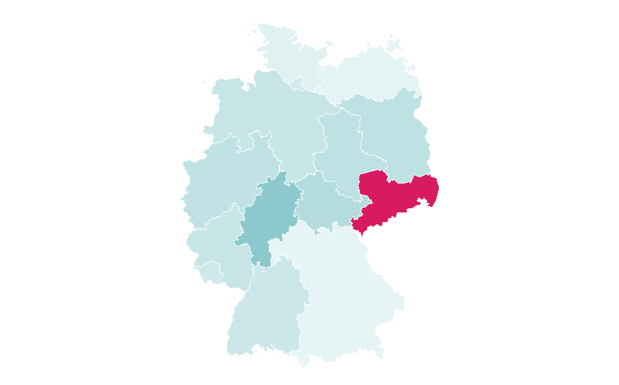 Affinity by region — Chemistry (band), Germany