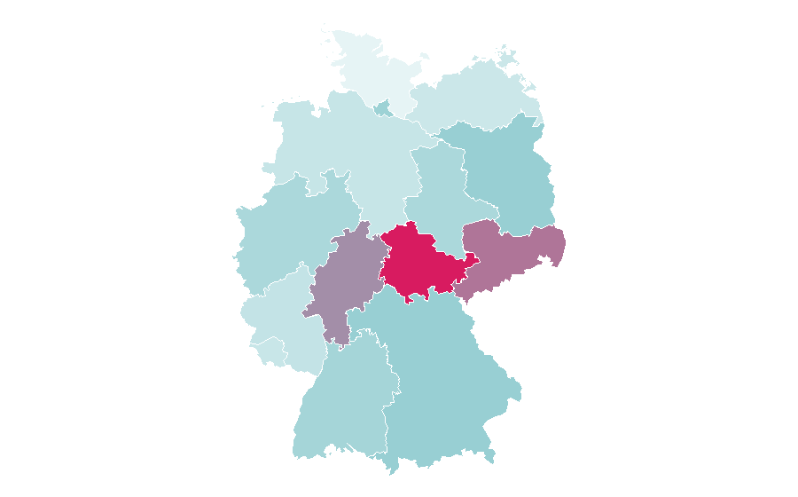 Affinity by region — Cherimoya, Germany