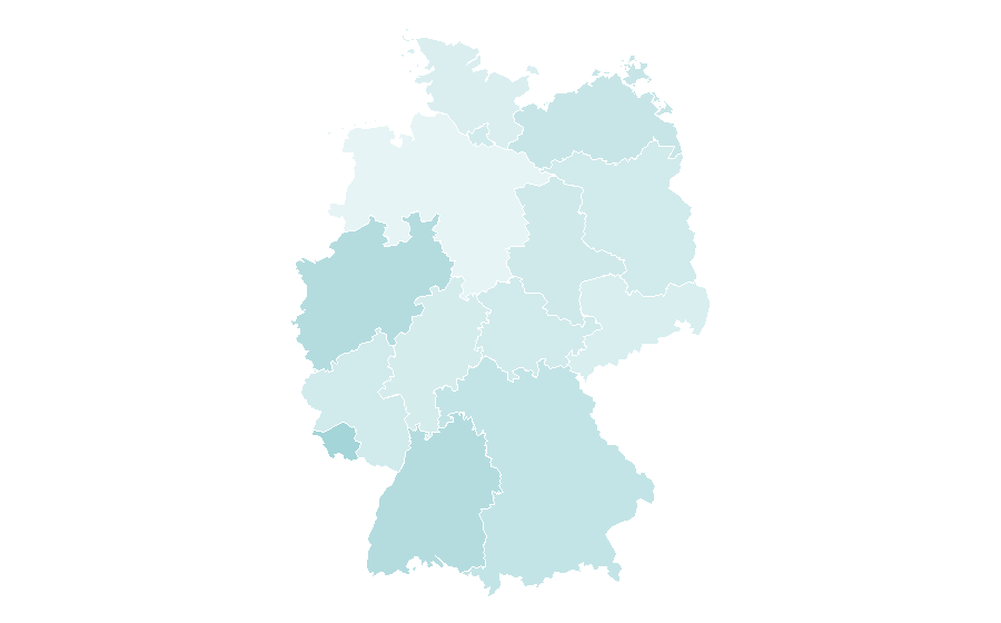 Affinity by region — Chess club, Germany
