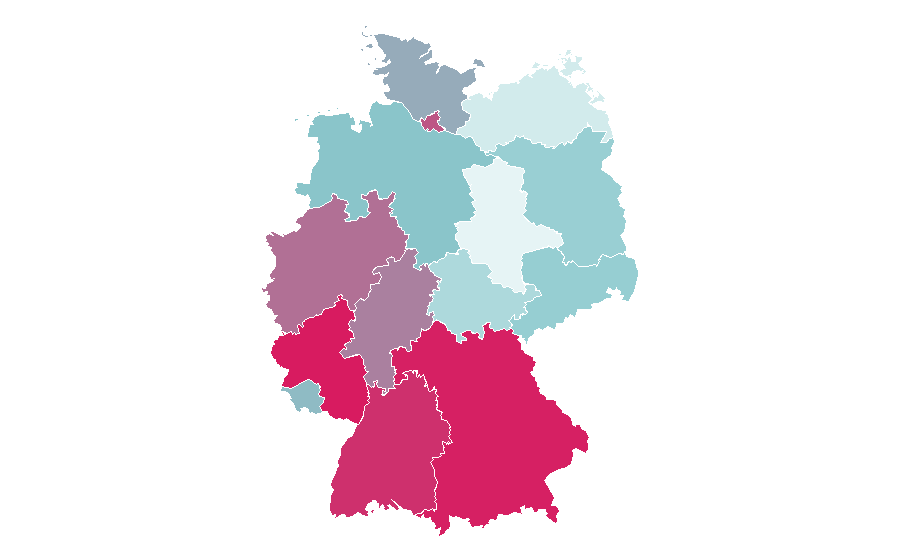Affinity by region — Chess.com, Germany