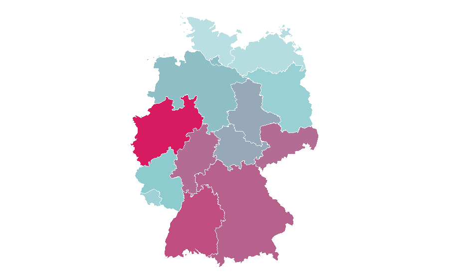 Affinity by region — Chevrolet Camaro, Germany
