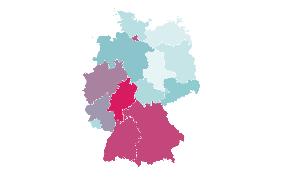 Affinity by region — Chevrolet Corvette, Germany