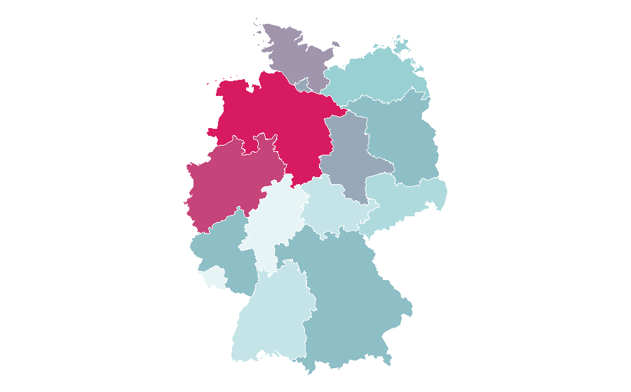 Affinity by region — Cheyenne Ochsenknecht, Germany