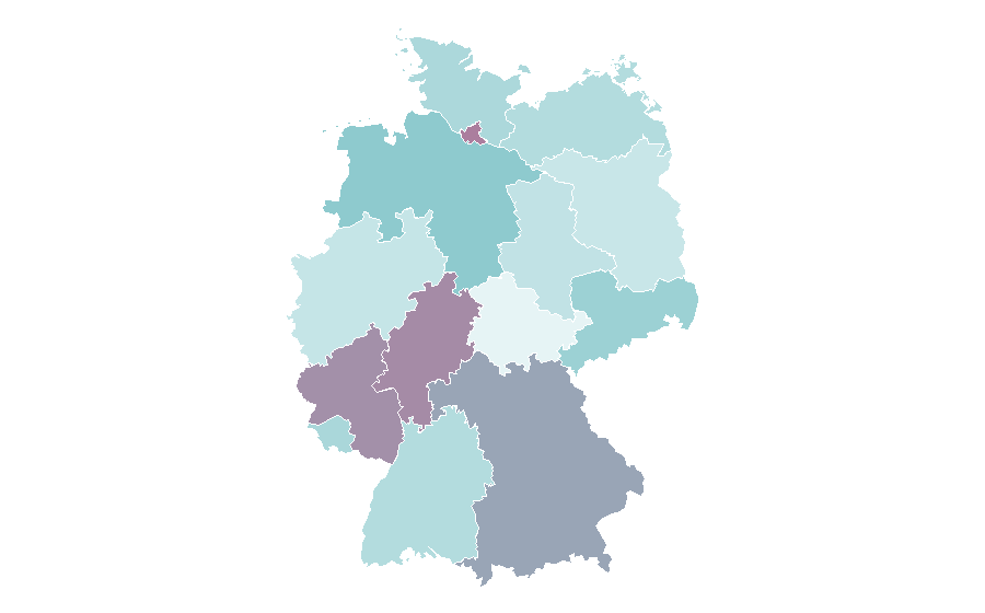 Affinity by region — Chicago Bears, Germany
