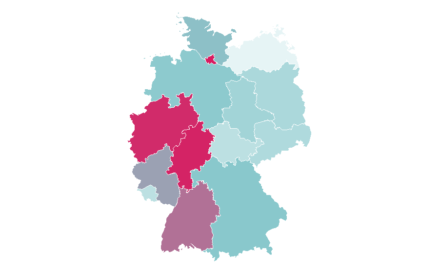 Affinity by region — Chicago Bulls, Germany