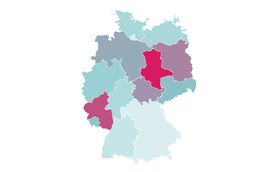Affinity by region — Children's rights, Germany
