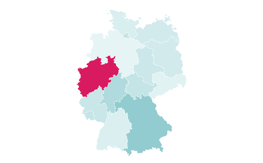 Affinity by region — Chili pepper, Germany