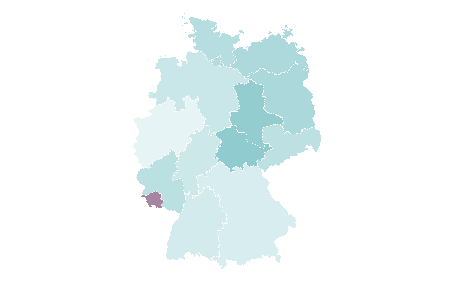 Affinity by region — Chillwave, Germany