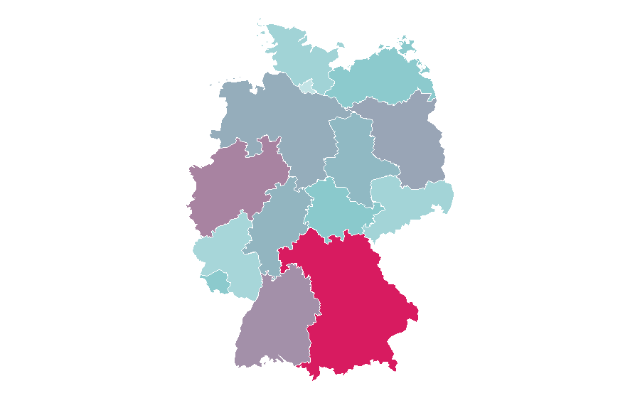 Affinity by region — Chip tuning, Germany