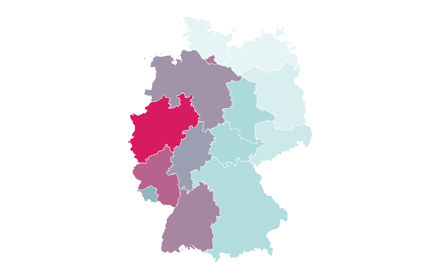 Affinity by region — Chlorhexamed, Germany