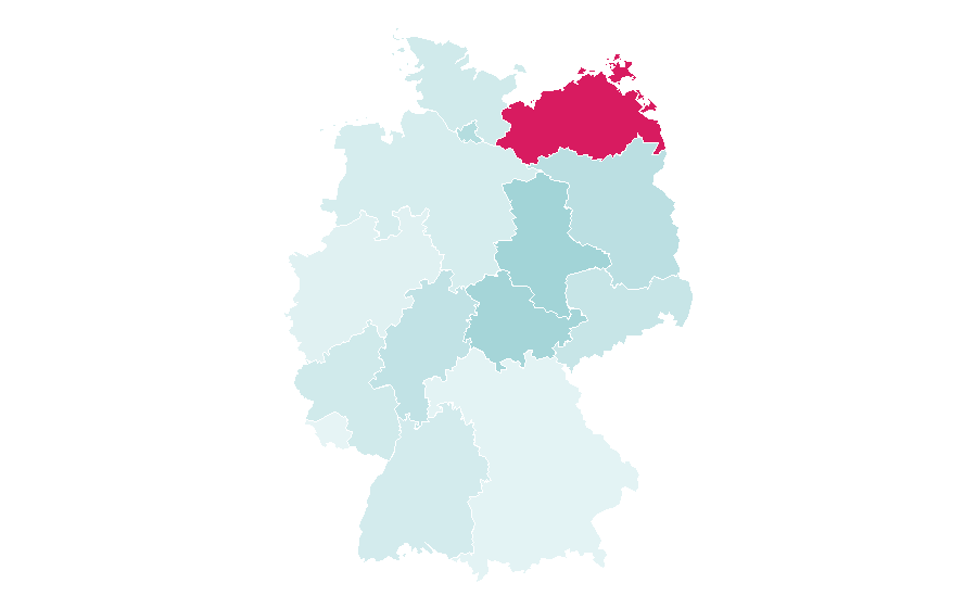 Affinity by region — Choir, Germany