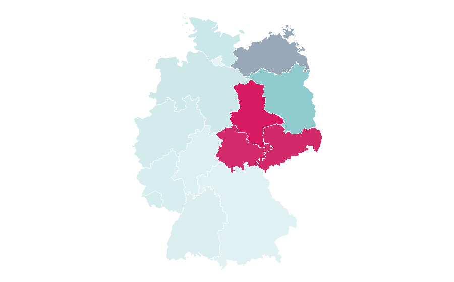 Affinité par région — Chris Norman, Allemagne