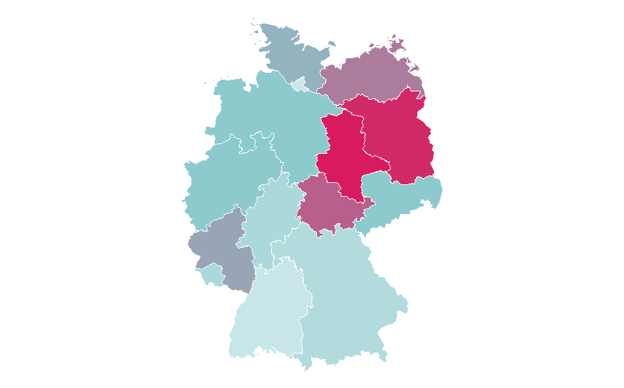 Affinity by region — Chris Pine, Germany