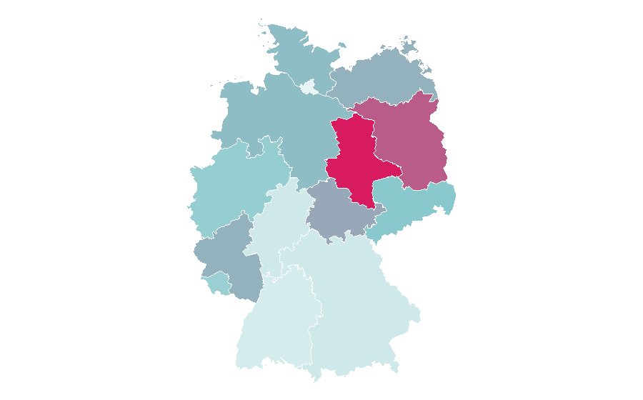 Affinity by region — Chris Pratt, Germany