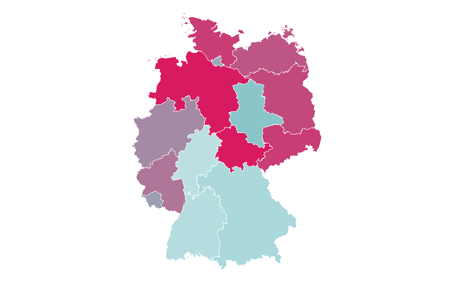 Affinity by region — Chris Tall, Germany