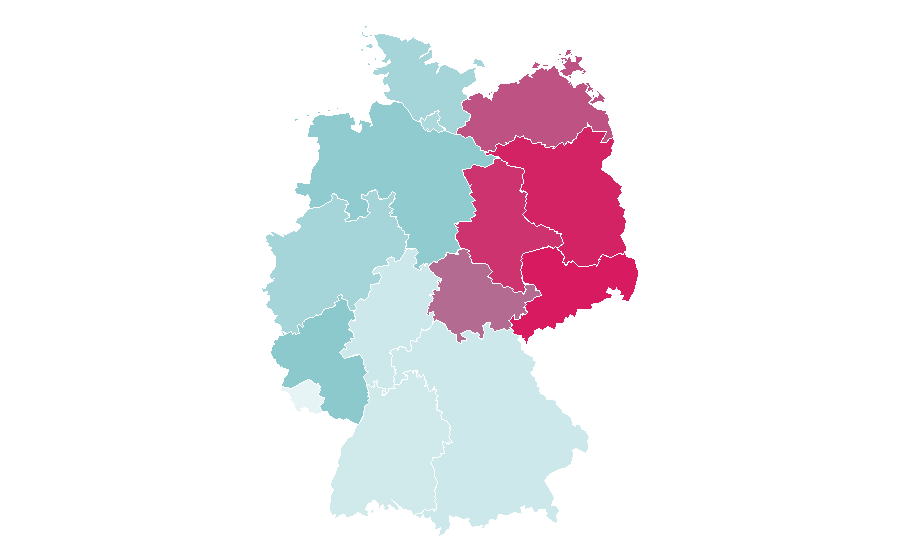 Affinity by region — Christian Lindner, Germany