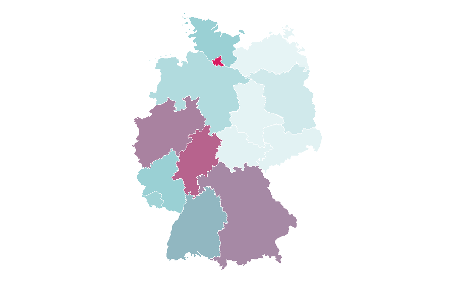 Affinity by region — Christian Louboutin, Germany
