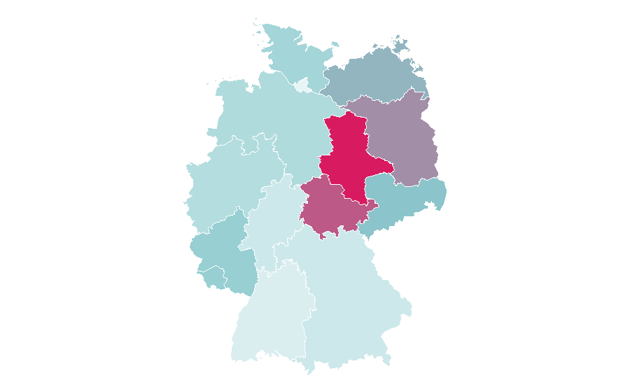 Affinity by region — Christian Slater, Germany