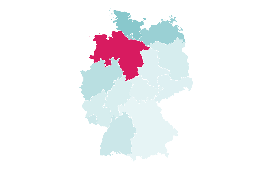 Affinity by region — Christian Wulff, Germany