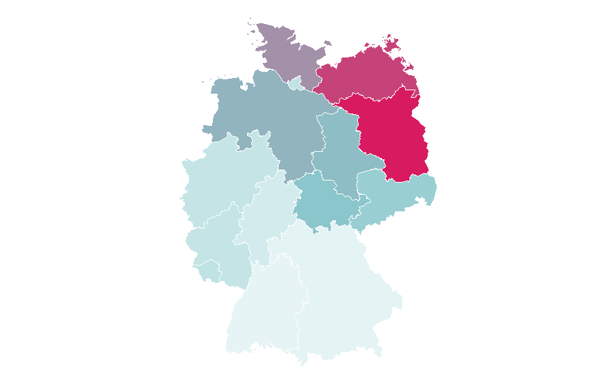 Affinity by region — Christiane Paul, Germany