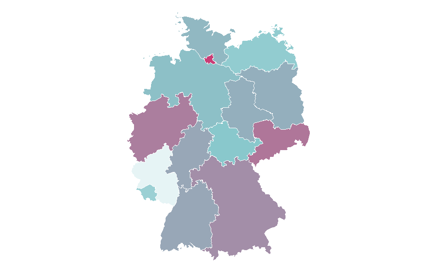Affinity by region — Christina Aguilera, Germany