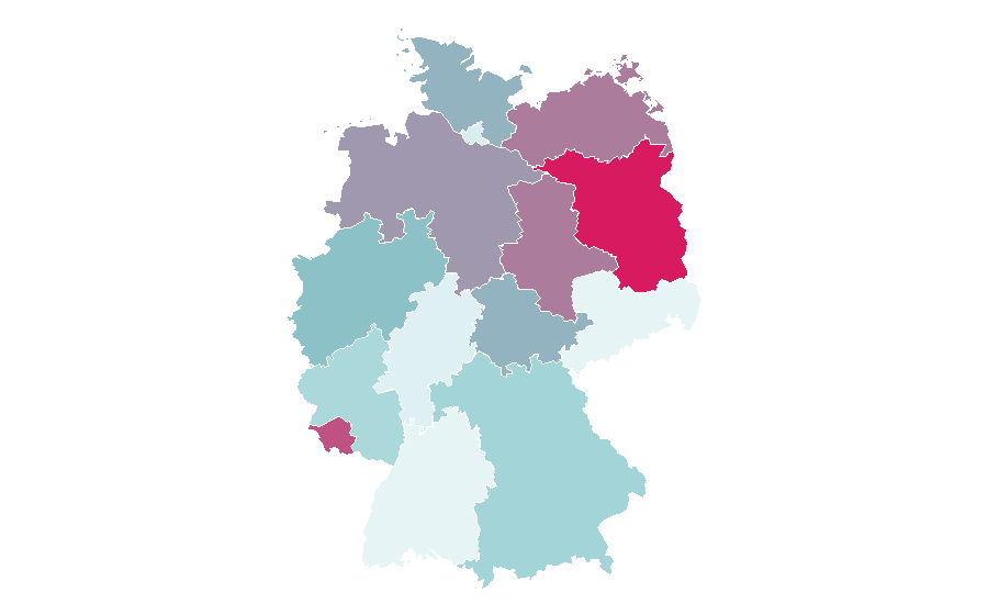 Affinity by region — Christina Applegate, Germany