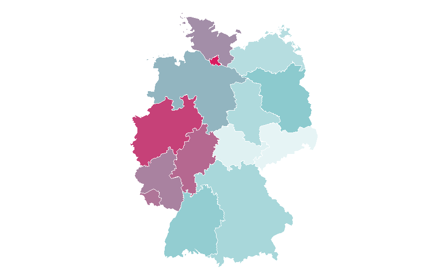Affinity by region — Christina Milian, Germany