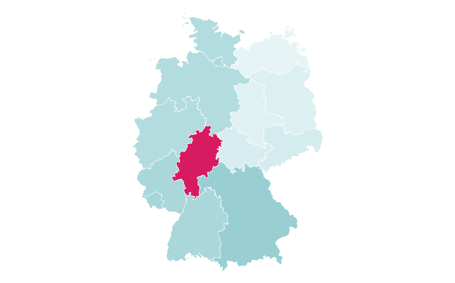 Affinity by region — Christine Lagarde, Germany