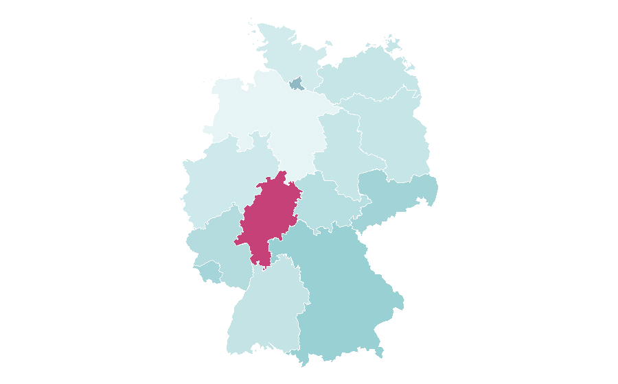Affinity by region — Christmas Gifts, Germany