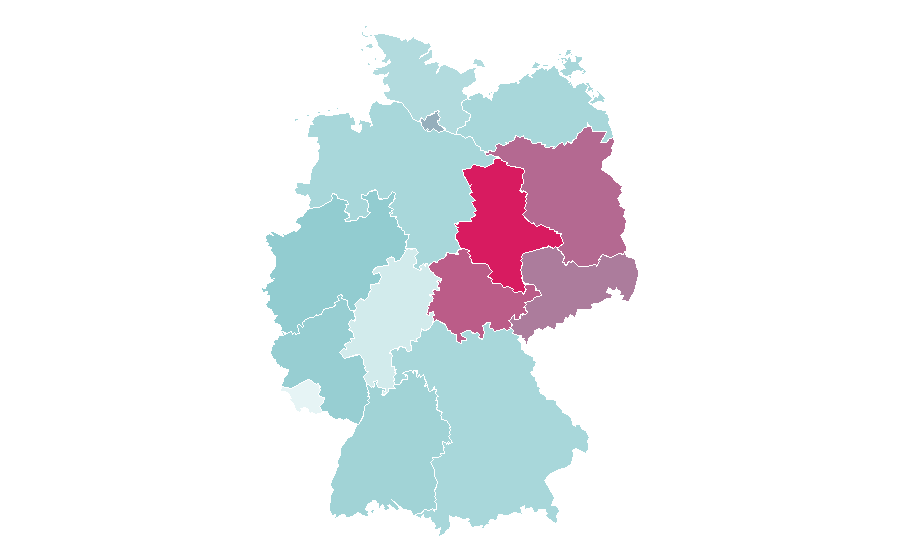 Affinité par région — Christmas market, Allemagne