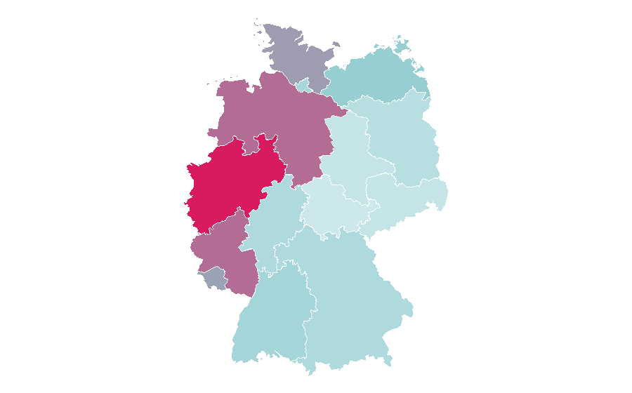 Affinity by region — Christoph Kramer, Germany