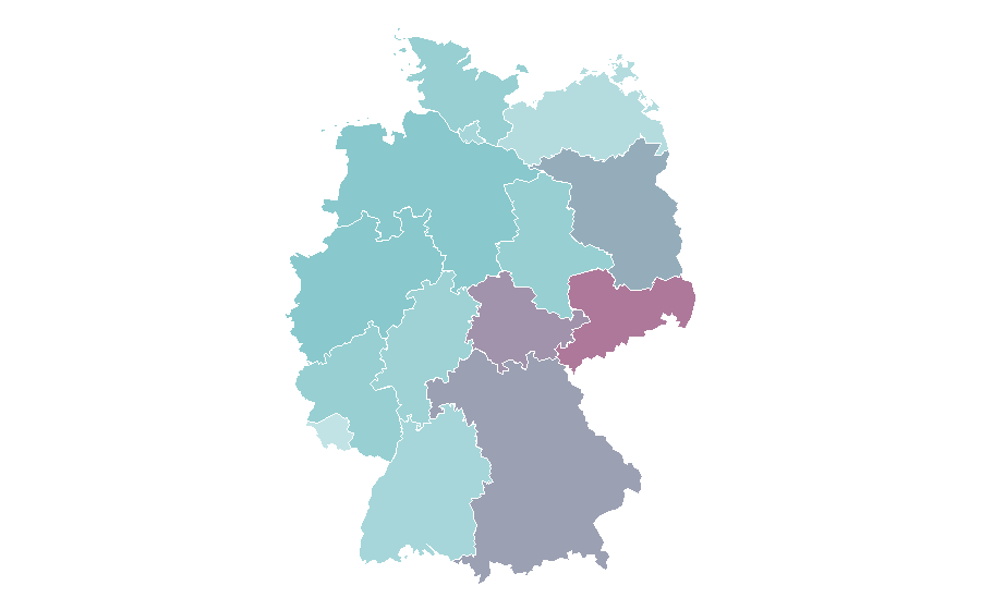 Affinity by region — Christoph Waltz, Germany
