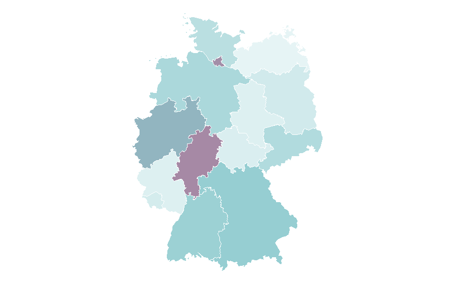 Affinity by region — Christopher Nolan, Germany