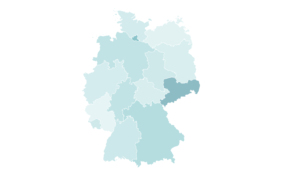 Affinity by region — Christopher Street Day, Germany